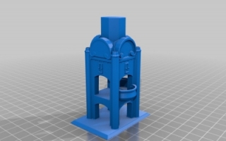 月神公园侧塔康尼岛游戏套装 3d模型stl下载