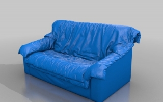 Leathersofa 3d stl下载