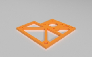 ModifiedEndplateforFullyPrintableEggbot 3d stl下载