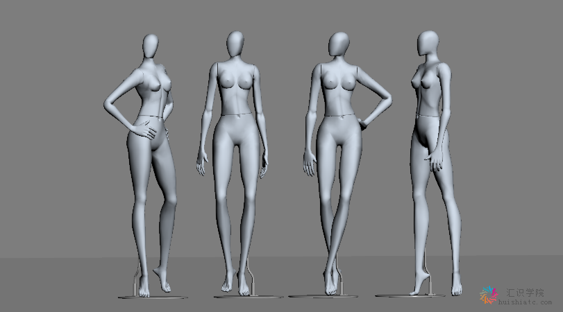 模特人体3d模型